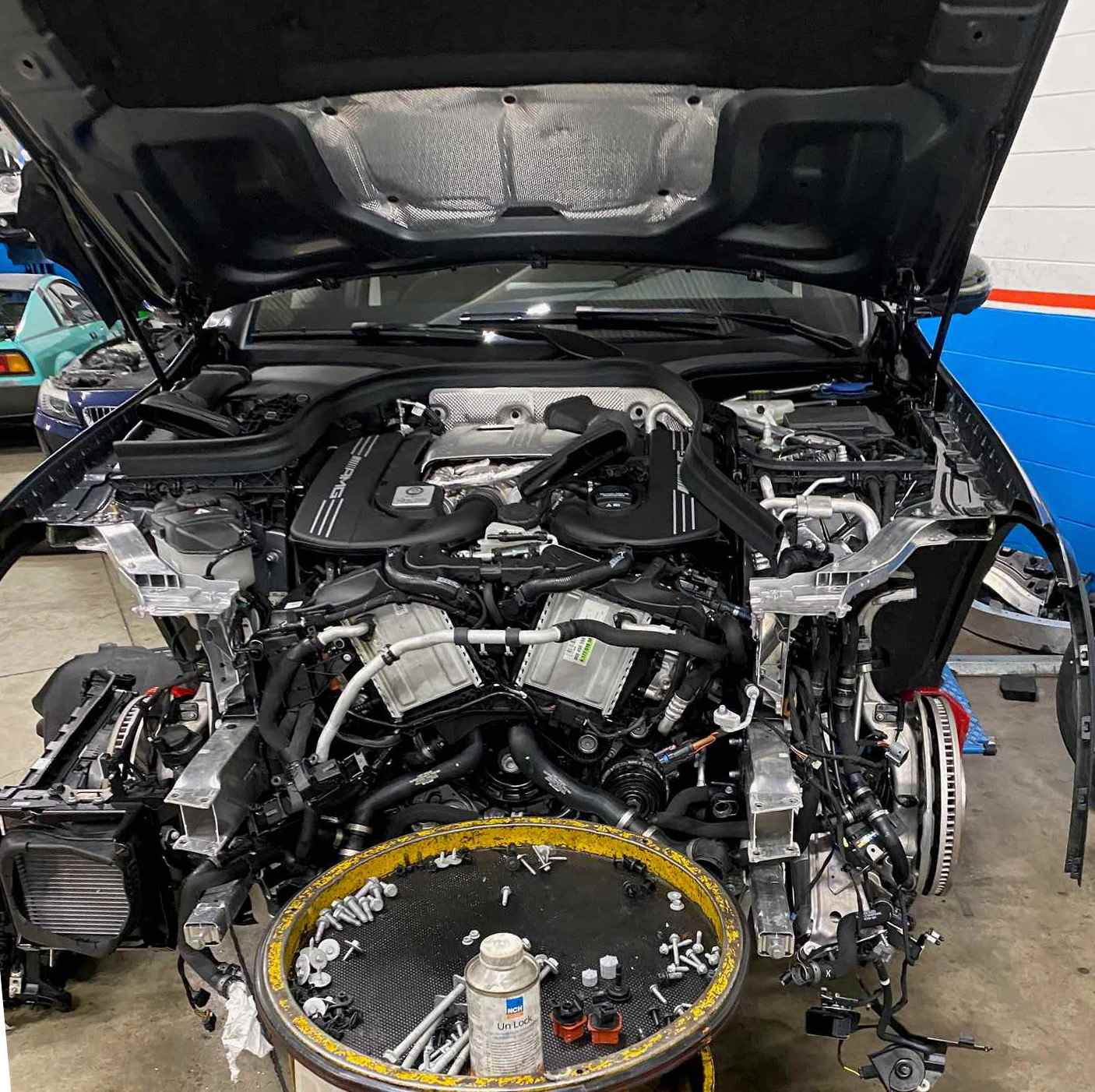 RIMAPPATURA CENTRALINA Mercedes-Benz GLC 63 AMG S 510 cv